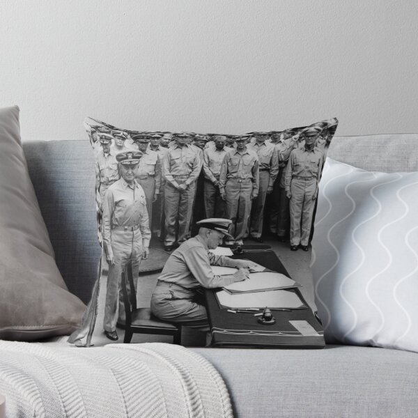 Item preview, Admiral Nimitz Signing The Japanese Surrender  designed and sold by warishellstore.