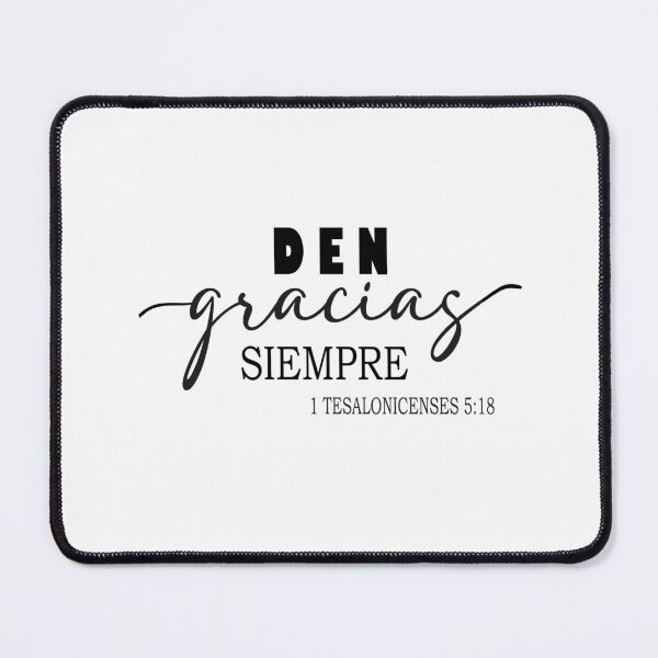 Item preview, 1 Tesalonicenses 5:18, Spanish Bible Verse designed and sold by Aryam Quotes.