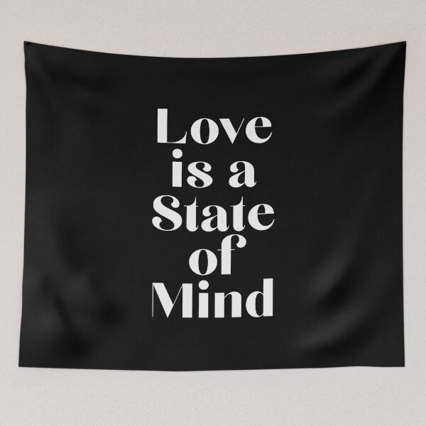 Item preview, Love Is A State Of Mind designed and sold by thetshirtworks.