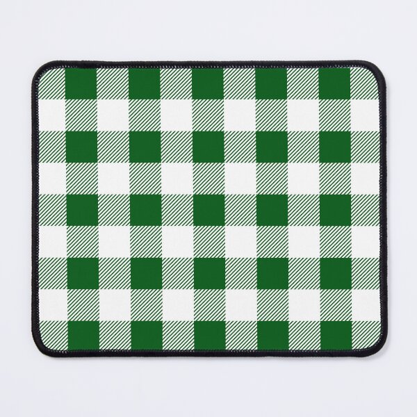 Item preview, Green and White Buffalo Check Plaid Pattern - Green and White Plaid designed and sold by gjsart.