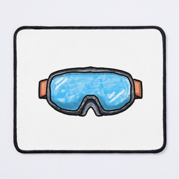 Item preview, Ski Googles watercolor designed and sold by HarshBrown.