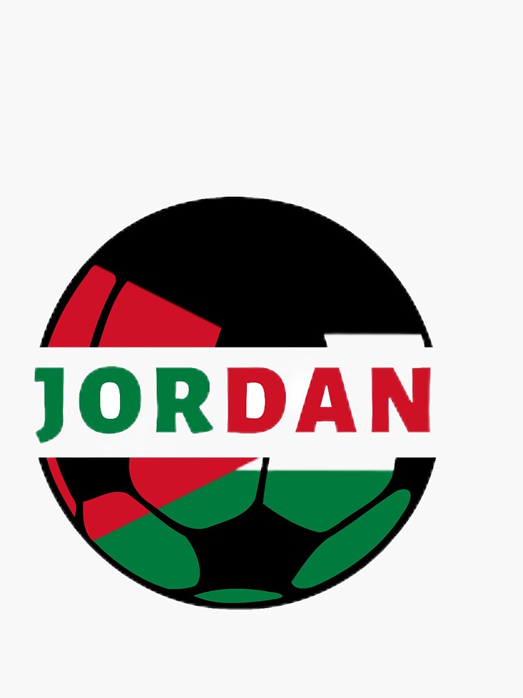 "Jordan Football " Sticker for Sale by Footballunite Redbubble