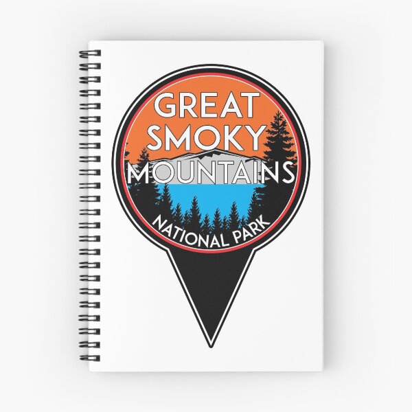 Item preview, Great Smoky Mountains National Park Map Pointer Marker Tennessee North Carolina designed and sold by DESTINATIONS DECAL.