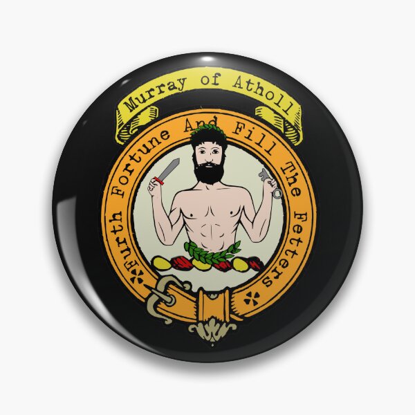 Item preview, Murray of Atholl Clan Surname crest designed and sold by BagTown Clans.