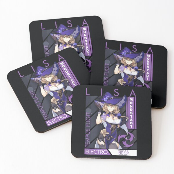 Item preview, Lisa - Genshin Impact designed and sold by cantinhonifty.