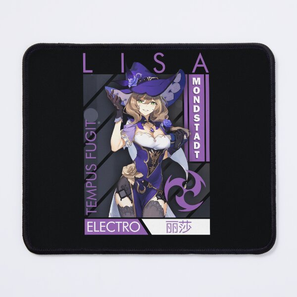Item preview, Lisa - Genshin Impact designed and sold by cantinhonifty.