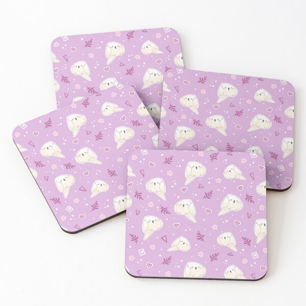 Item preview, White bird pattern - lilac designed and sold by NiColors.