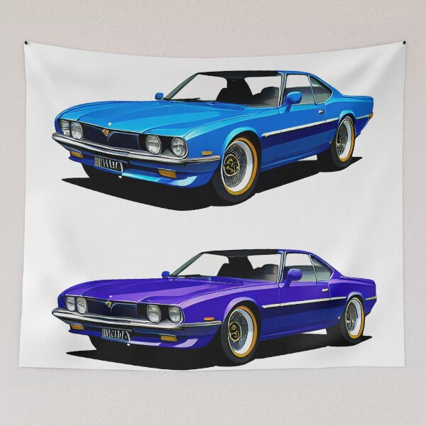 Item preview, 80s Classic Car 2-set Sticker designed and sold by BAYFAIRE.