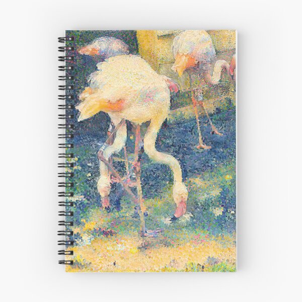 Item preview, Greater flamingos at the Lake District Wildlife Park, Bassenthwaite, Cumbria designed and sold by LymphomaLass.
