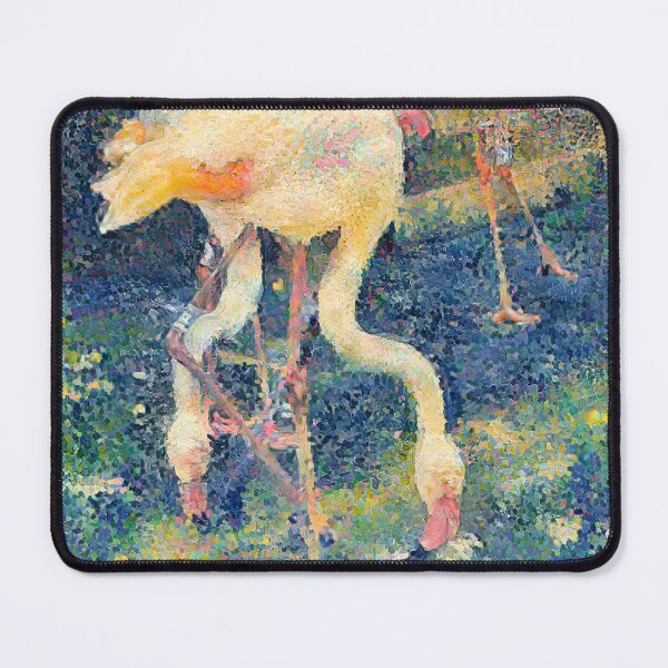 Item preview, Greater flamingos at the Lake District Wildlife Park, Bassenthwaite, Cumbria designed and sold by LymphomaLass.