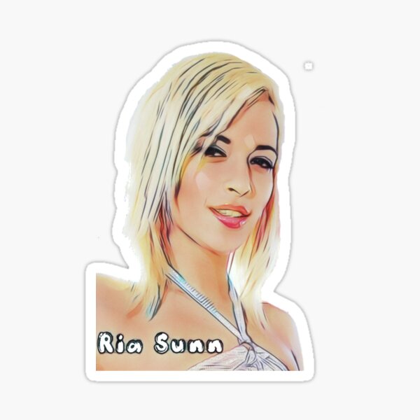 Ria Sunn Actor Sticker For Sale By Skincomix Redbubble 