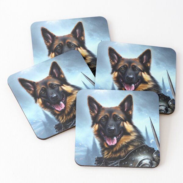 Item preview, AI Generated Art, War German Shepherd designed and sold by RabbitHoleMI.