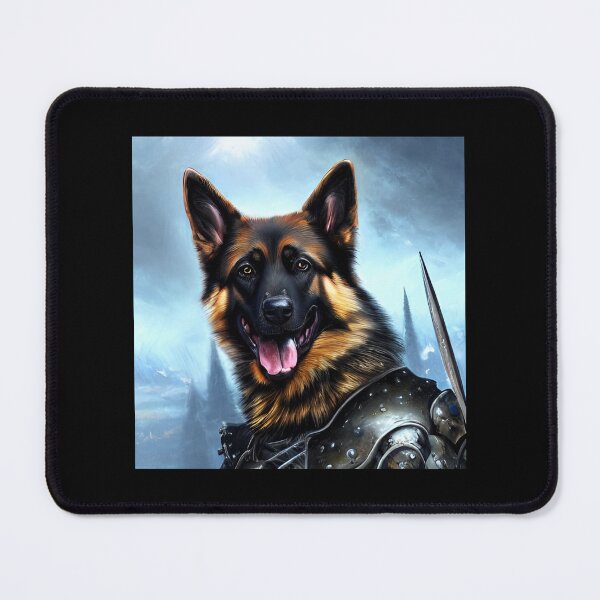 Artikelvorschau, AI Generated Art, War German Shepherd entworfen und verkauft von RabbitHoleMI.