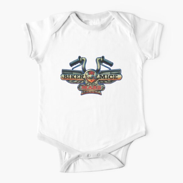 Biker Mice From Mars Short Sleeve Baby One-Piece