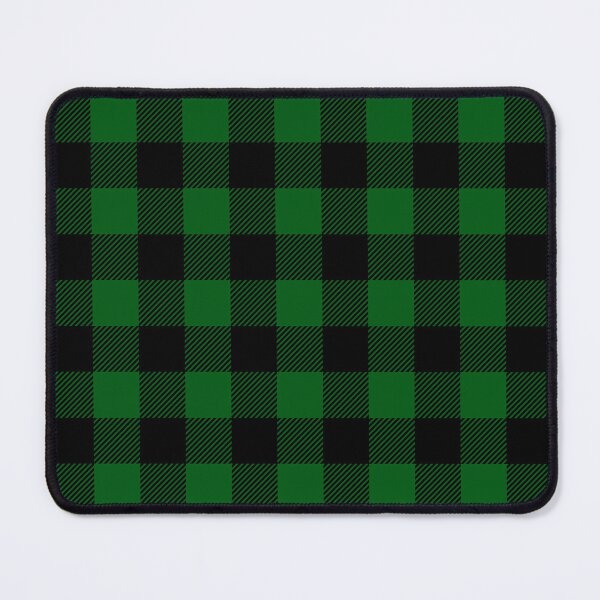 Item preview, Green and Black Buffalo Check Plaid Pattern - Green and Black Plaid designed and sold by gjsart.