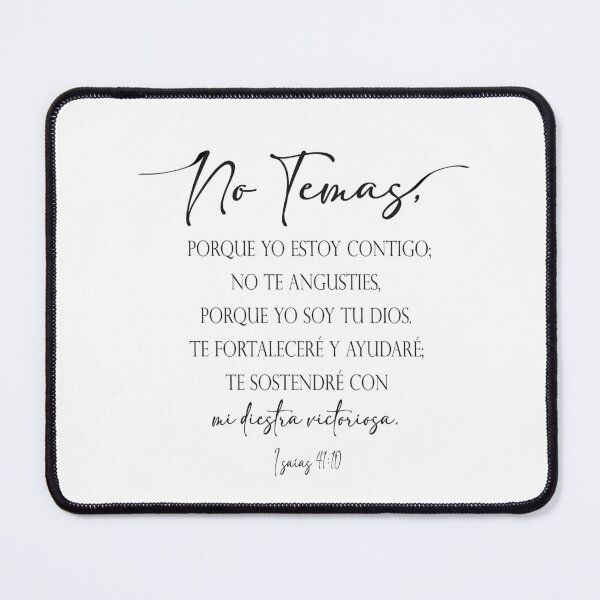 Item preview, Isaias 41:10, Spanish Bible Verse designed and sold by Aryam Quotes.