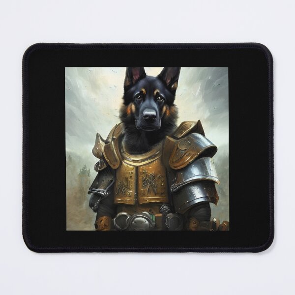 Artikelvorschau, AI Generated Art, War German Shepherd entworfen und verkauft von RabbitHoleMI.