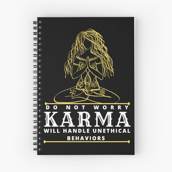Item preview, Do Not Worry Karma Will Handle Unethical Behaviors designed and sold by madani rafik.