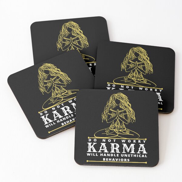 Item preview, Do Not Worry Karma Will Handle Unethical Behaviors designed and sold by madani rafik.
