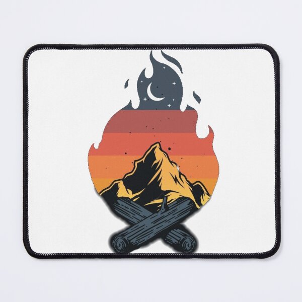 Item preview, Campfire Mountain Background designed and sold by MasterBlack21.
