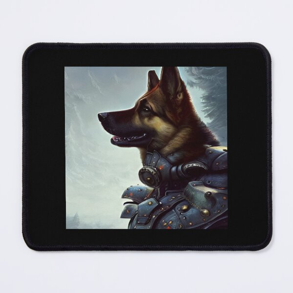 Artikelvorschau, AI Generated Art, War German Shepherd entworfen und verkauft von RabbitHoleMI.