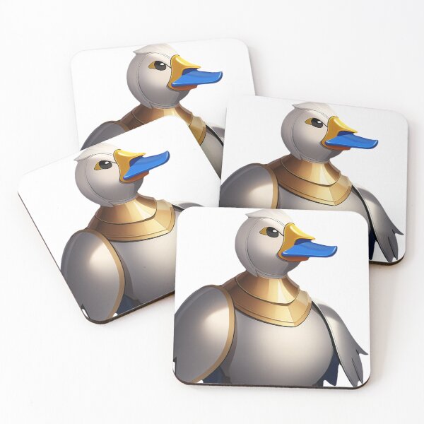 Item preview, Duck Knight Sticker designed and sold by BAYFAIRE.