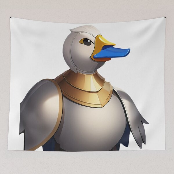 Item preview, Duck Knight Sticker designed and sold by BAYFAIRE.