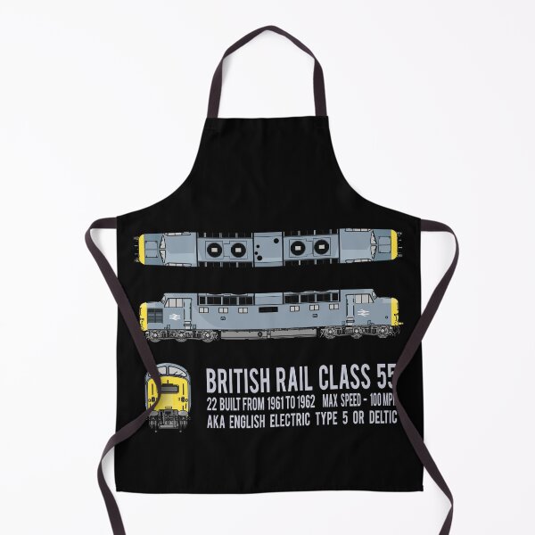 Item preview, British Rail Class 55 Deltic Train Locomotive Diagrams Gift designed and sold by Maljonic.