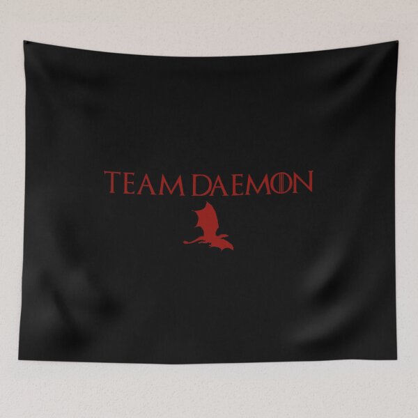 Item preview, team daemon red with red dragon designed and sold by LannisterOnMars.
