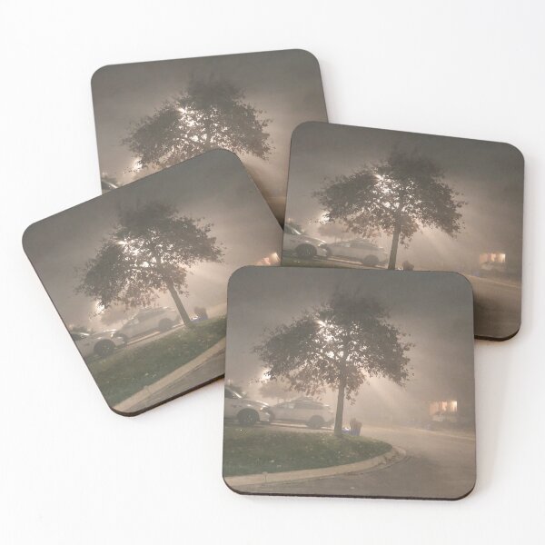 Item preview, Foggy night wall decor, Tree in the dark, Tree  designed and sold by PicsByMi.