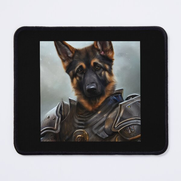 Artikelvorschau, AI Generated Art, War German Shepherd entworfen und verkauft von RabbitHoleMI.