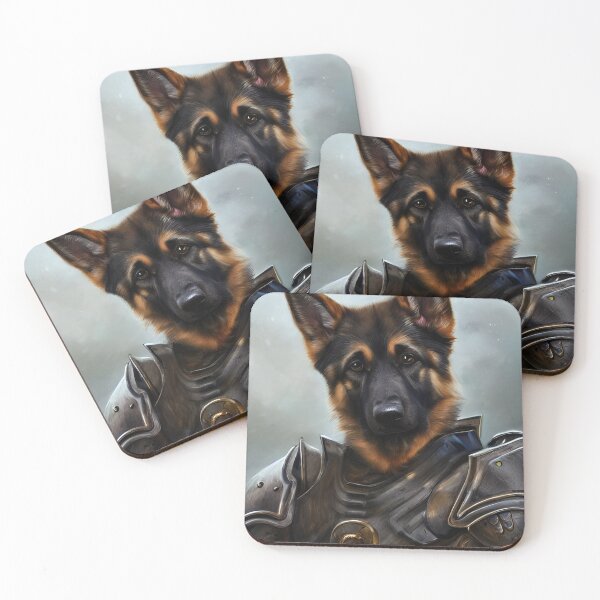 Item preview, AI Generated Art, War German Shepherd designed and sold by RabbitHoleMI.