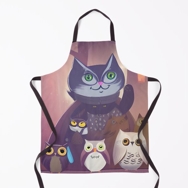 Item preview, Cat and Owl designed and sold by duke818.