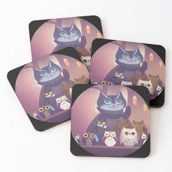 Item preview, Cat and Owl designed and sold by duke818.