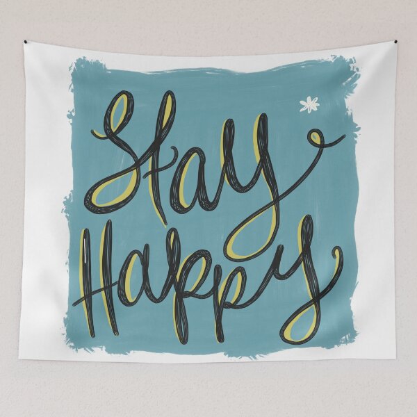 Item preview, Stay Happy designed and sold by Lauren Bills Designs.