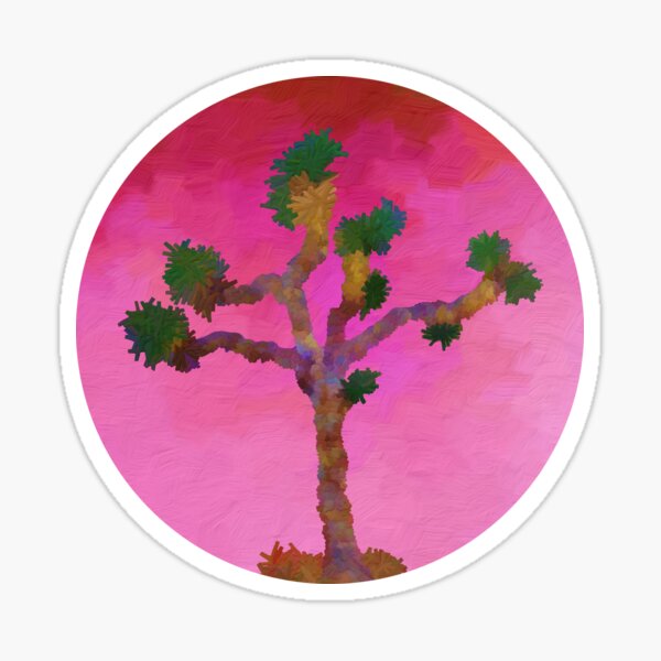 Joshua Tree (Crimson Rain) Sticker