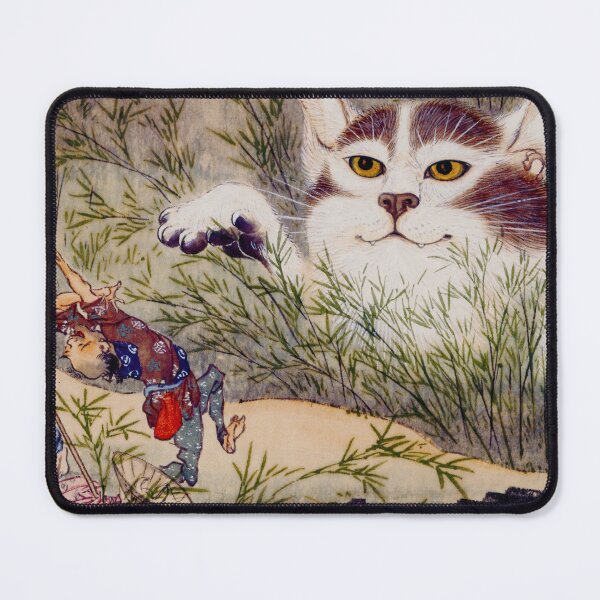 Item preview, 化け猫 Yokai Bakeneko by Kawanabe Kyosai designed and sold by deusrex007.