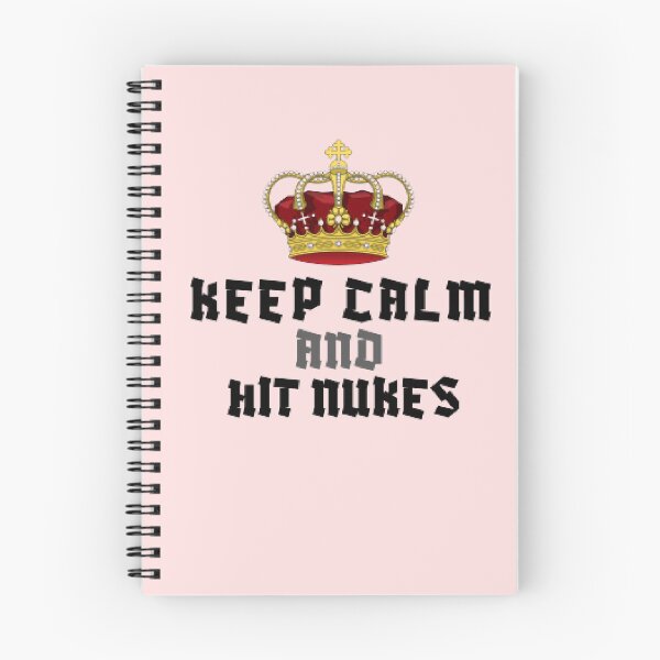 Item preview, Keep Calm And Hit Nukes designed and sold by Achraf  ⭐⭐⭐⭐⭐.