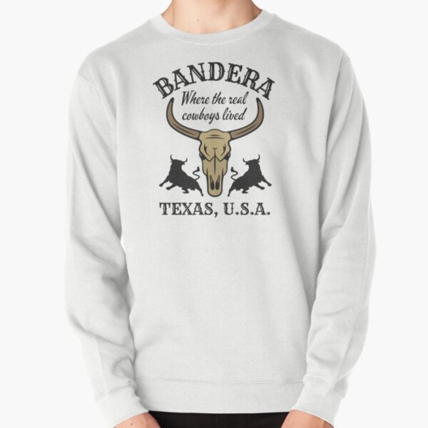 Artikel-Vorschau von Retro Bandera, Texas, USA, schwarzer Text - Vintage Cowboy / Vintage Western, designt und verkauft von TimelessLocales.