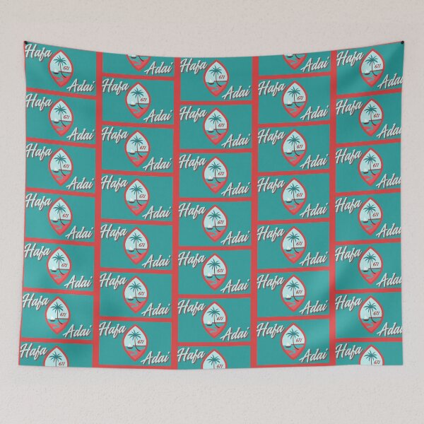 Item preview, Guam flag designed and sold by PolyMicroMela.