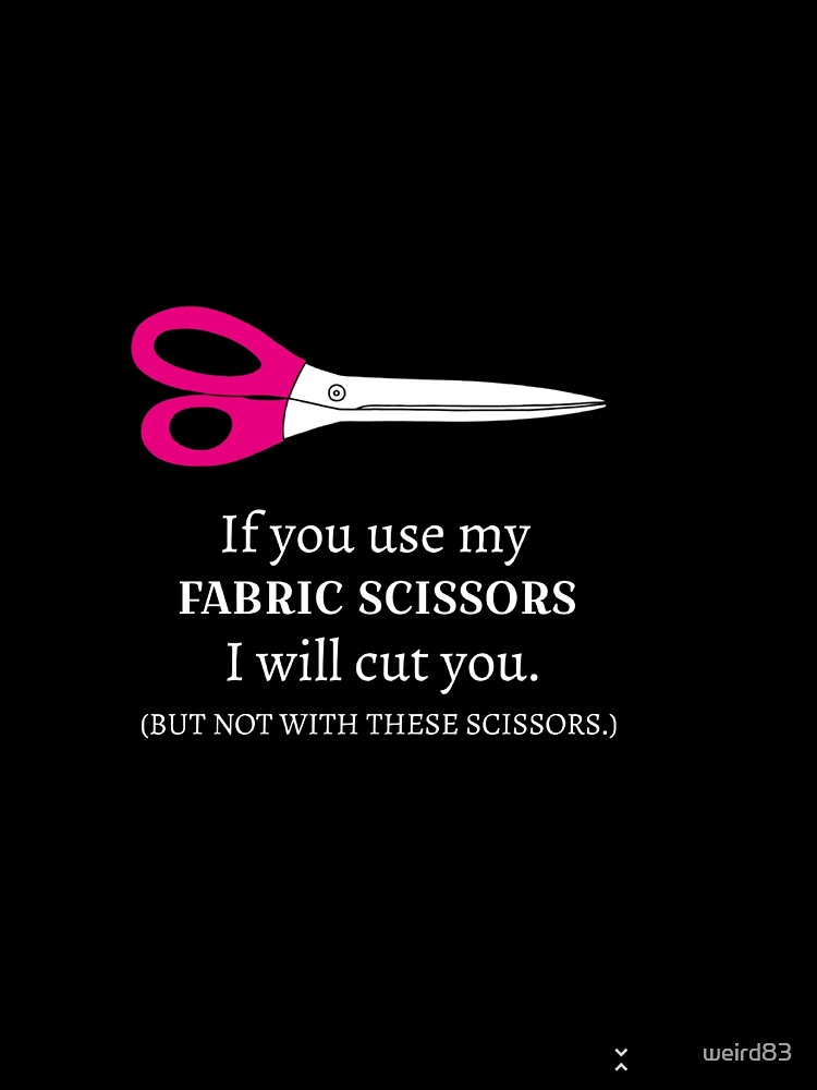 Fabric Scissors - Sewing - Sticker