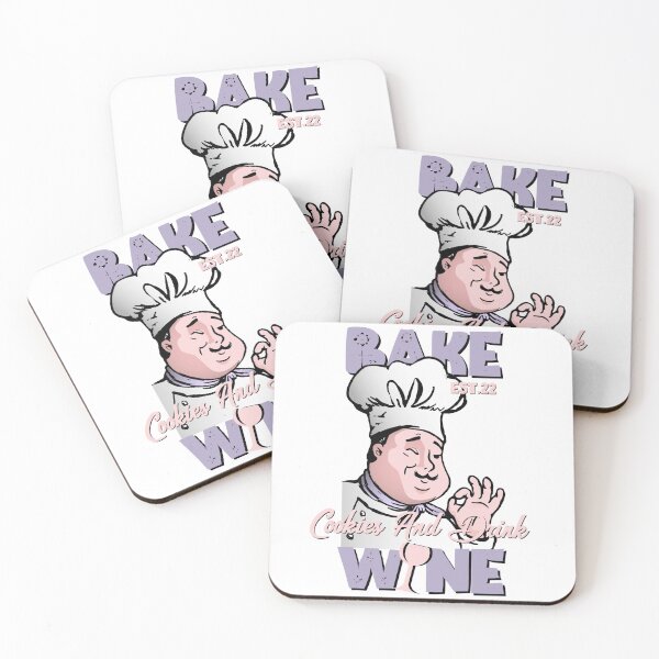 Item preview, BAKE COOOKIES AND DRINK WINE designed and sold by GAADesignz.