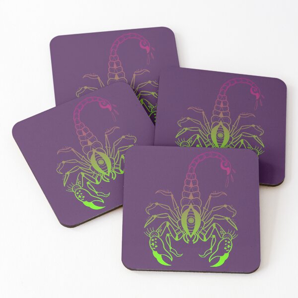 Item preview, Green and burgundy traditional Scorpio designed and sold by Blacklinesw9.