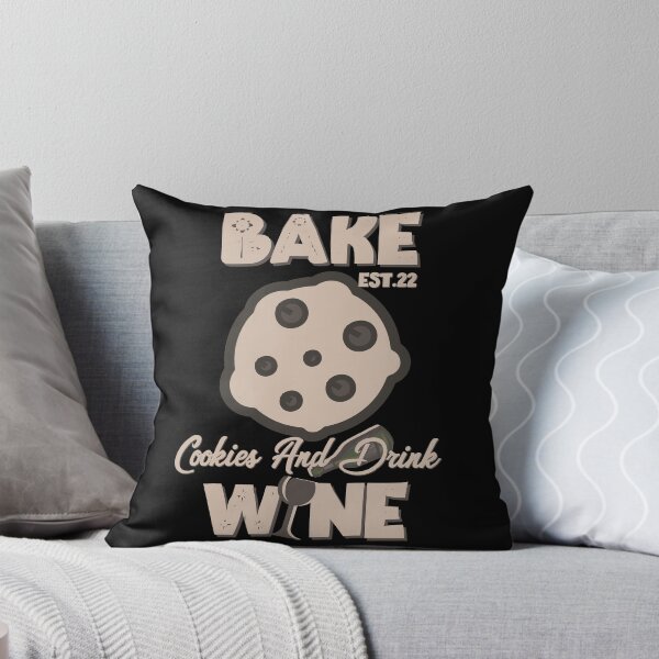 Item preview, BAKE COOOKIES AND DRINK WINE designed and sold by GAADesignz.