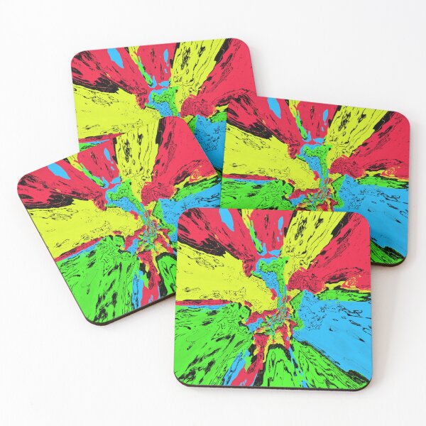Item preview, Colorful abstract pattern designed and sold by Rozzzita7.