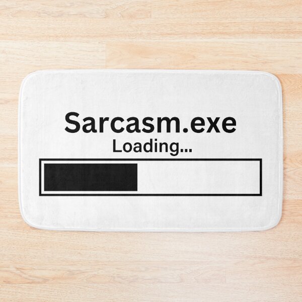 Item preview, Sarcasm Loading designed and sold by SquishStitches.