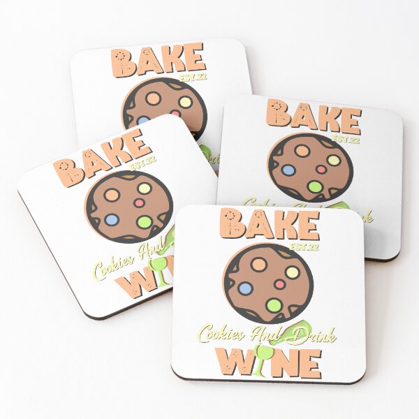 Item preview, BAKE COOOKIES AND DRINK WINE designed and sold by GAADesignz.