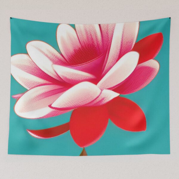 Item preview, flower 7 designed and sold by blackwhiteblue.