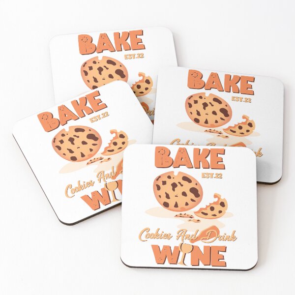 Item preview, BAKE COOOKIES AND DRINK WINE designed and sold by GAADesignz.