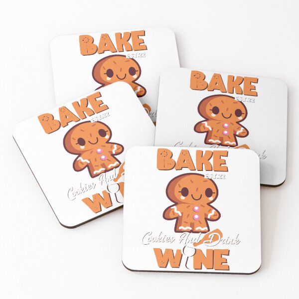 Item preview, BAKE COOOKIES AND DRINK WINE designed and sold by GAADesignz.